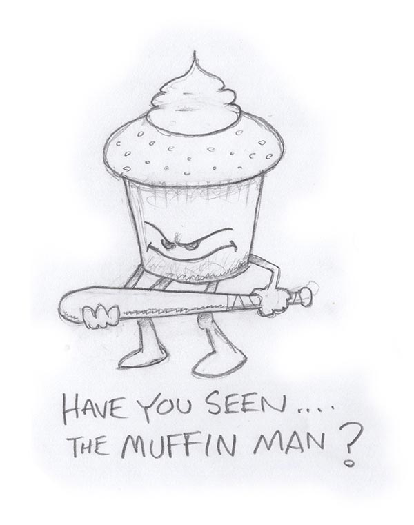 Cupcake character