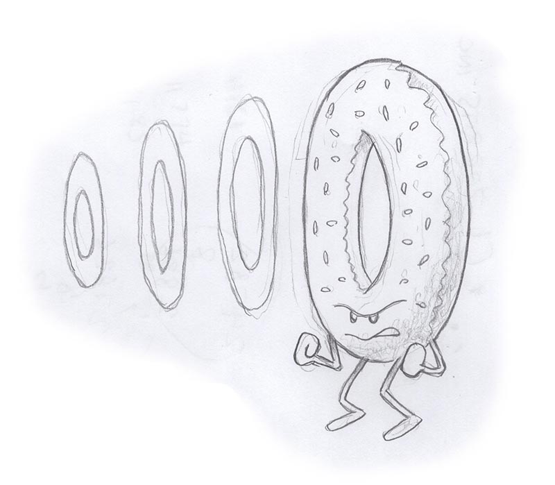 Devil Donut character